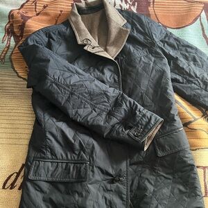 Ermenegildo Zegna Black Quilted Jacket